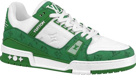 louis vuitton white green